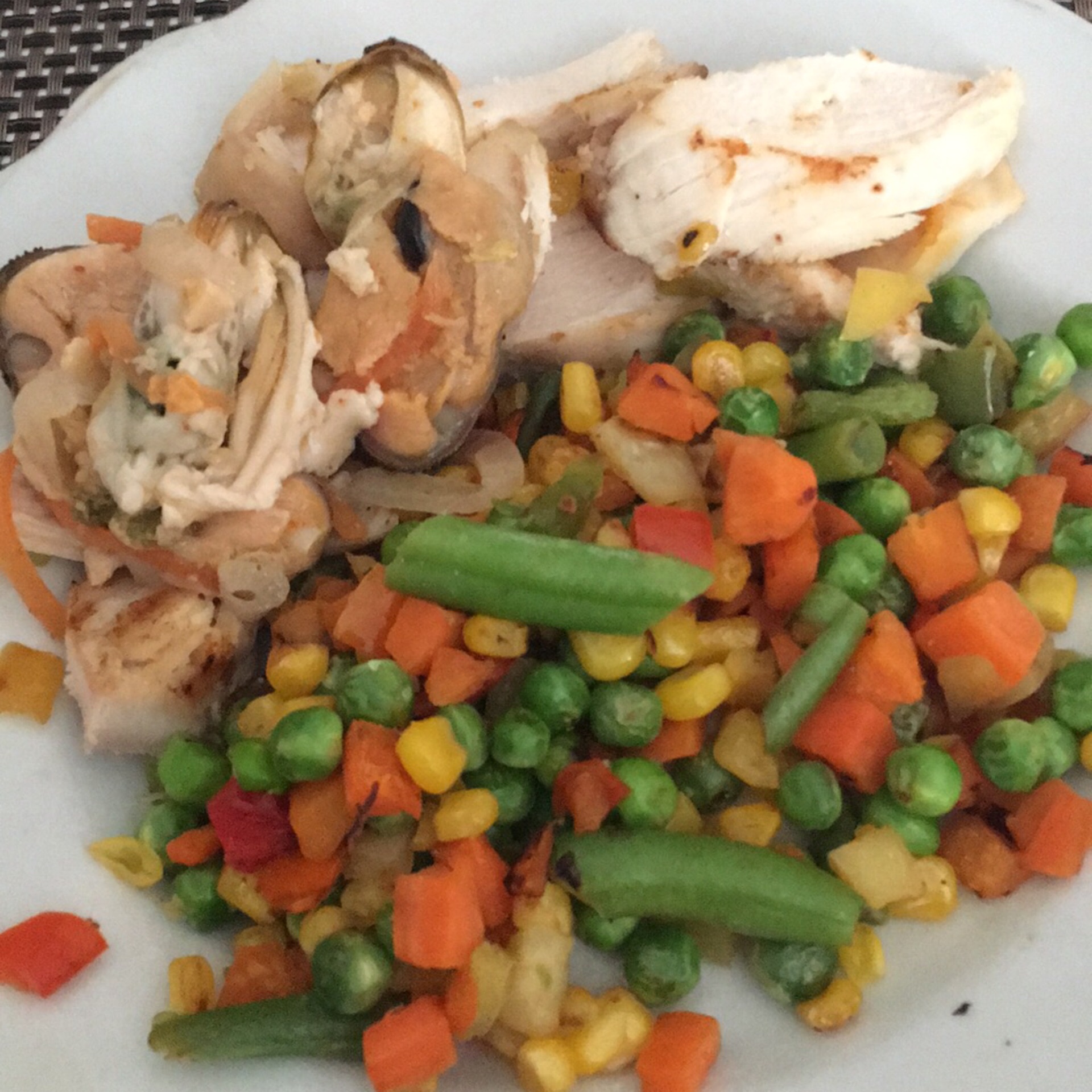 Курица С Овощами Фото Дома