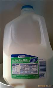 Albertsons Low Fat 1% Milk with Vitamin A & D Added