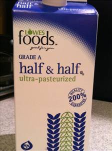Lowes Foods Half & Half