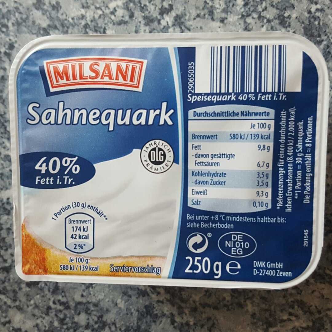 Milsani Sahnequark 40%