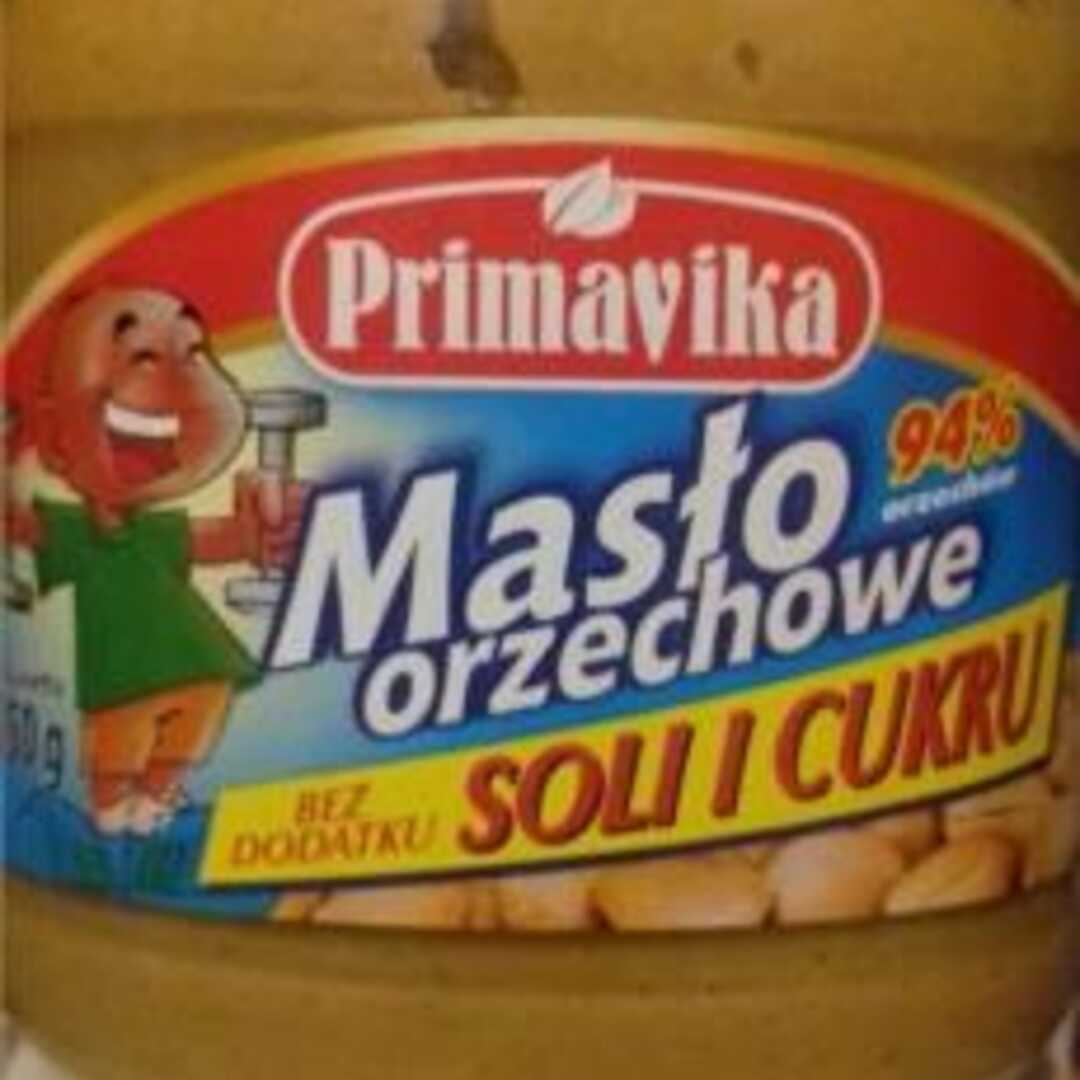 Primavika Masło Orzechowe bez Soli i Cukru 94%