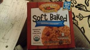 Country Choice Organic Soft Baked Cookies - Oatmeal Cranberry