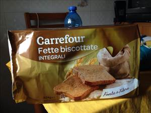 Carrefour Fette Biscottate Integrali