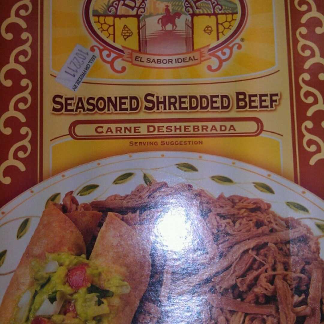 Del Real Foods Seasoned Shredded Beef