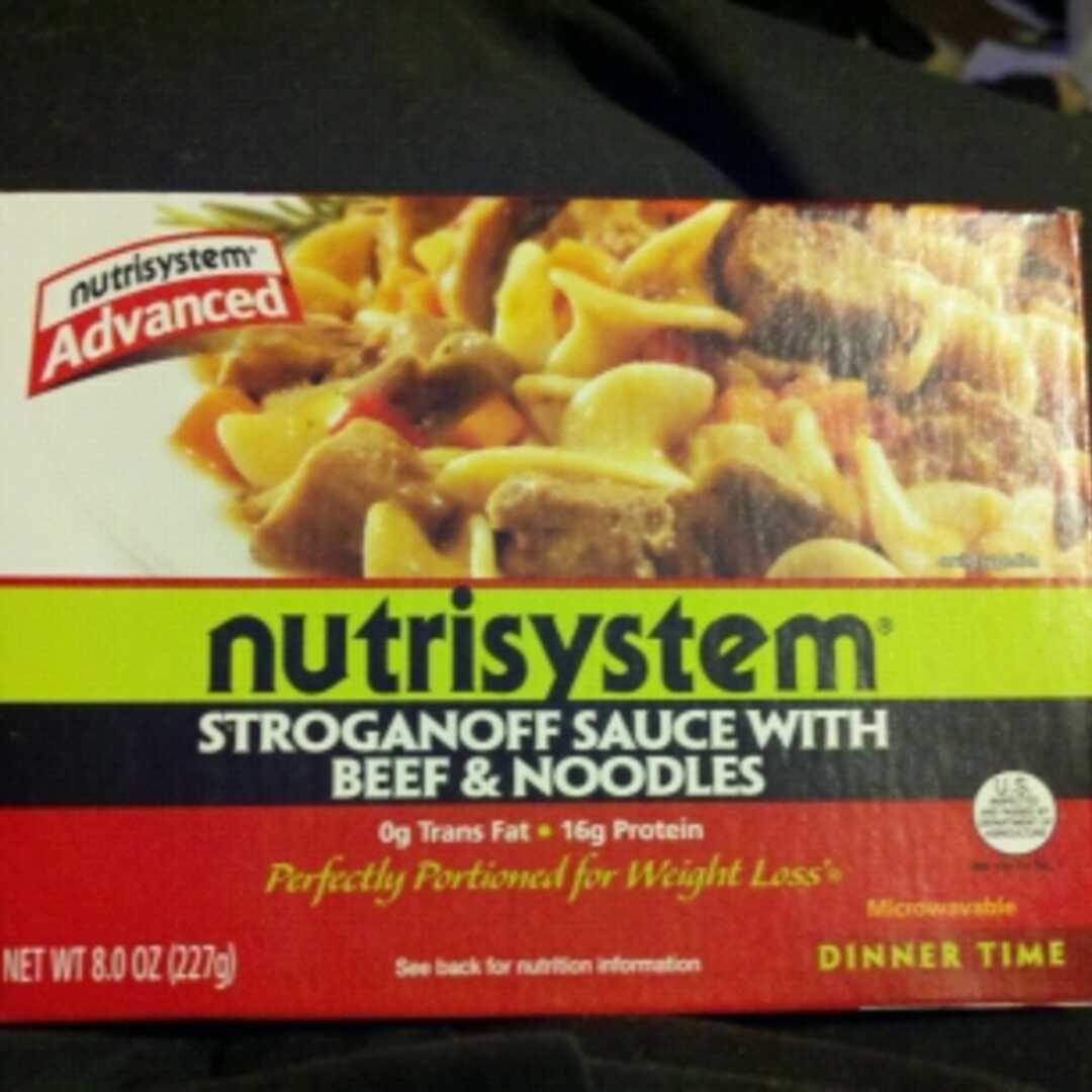 NutriSystem Stroganoff Sauce with Beef & Noodles