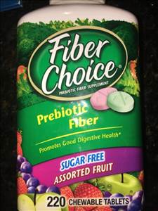 Fiber Choice Sugar Free Assorted Fruit