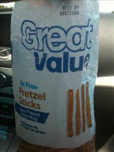 Great Value Fat Free Pretzel Sticks