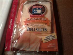Finlandia Imported Muenster Natural Cheese Deli Slices
