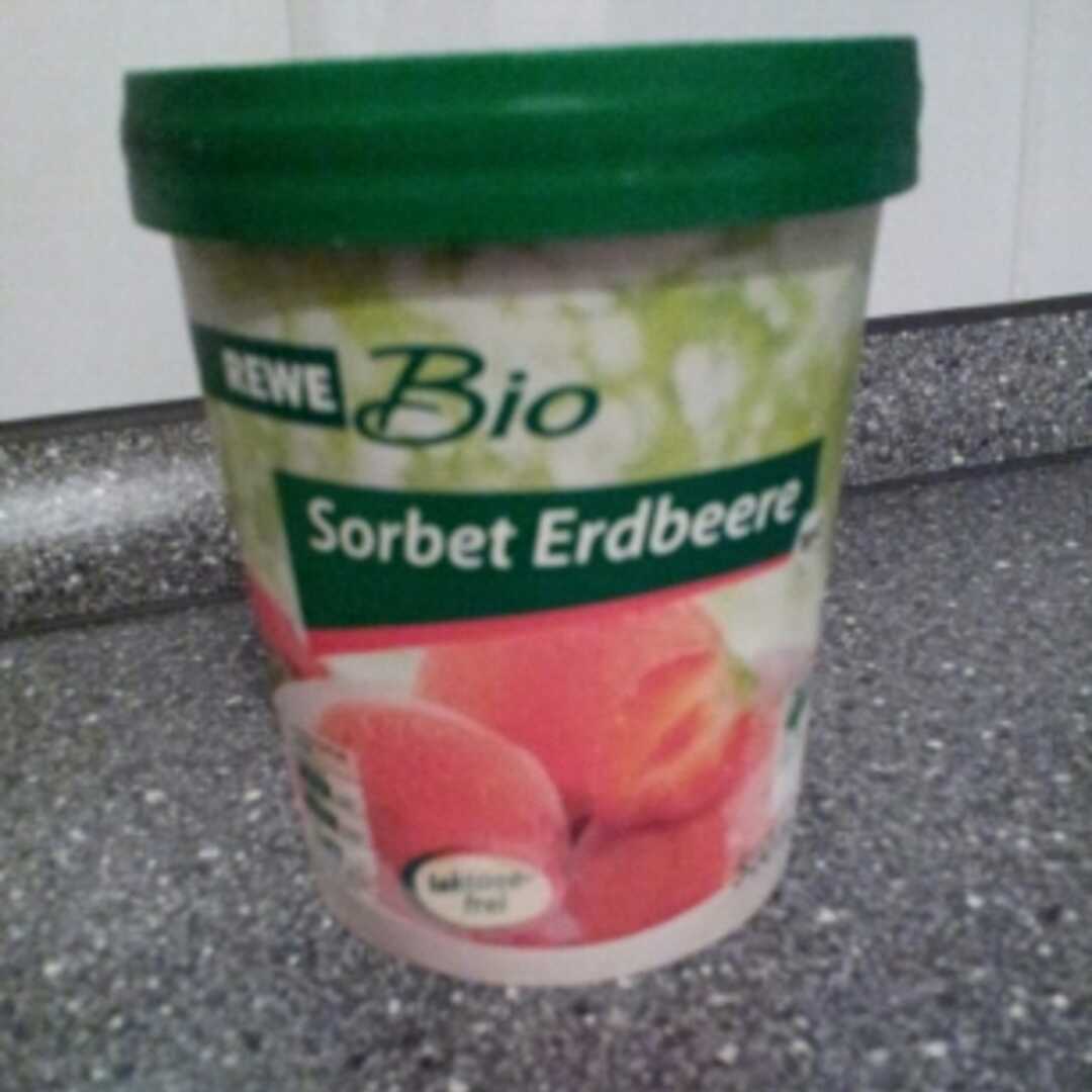 REWE Bio Sorbet Erdbeere