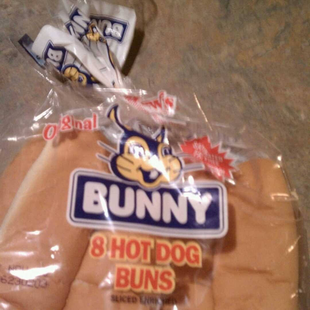 Bunny Bread Hot Dog Buns
