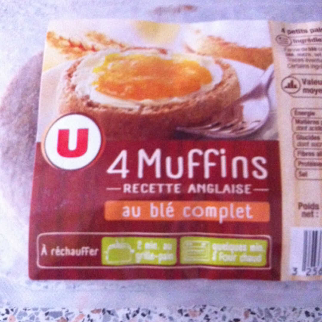 Muffins Anglais de Blé Entier