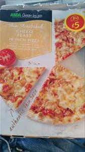 Asda Chosen By You Thin Stonebaked Cheese Feast Pizza