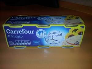 Carrefour Atún Claro en Aceite de Girasol