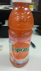 Tropicana Ruby Red Grapefruit Juice (Bottle)