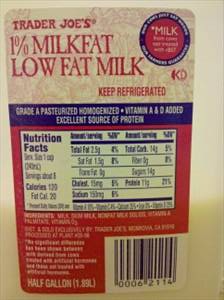 Trader Joe's 1% Lowfat Milk