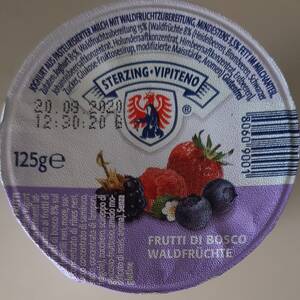 Sterzing Yogurt ai Frutti di Bosco