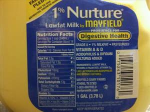 Mayfield Low Fat 1% Nurture Milk