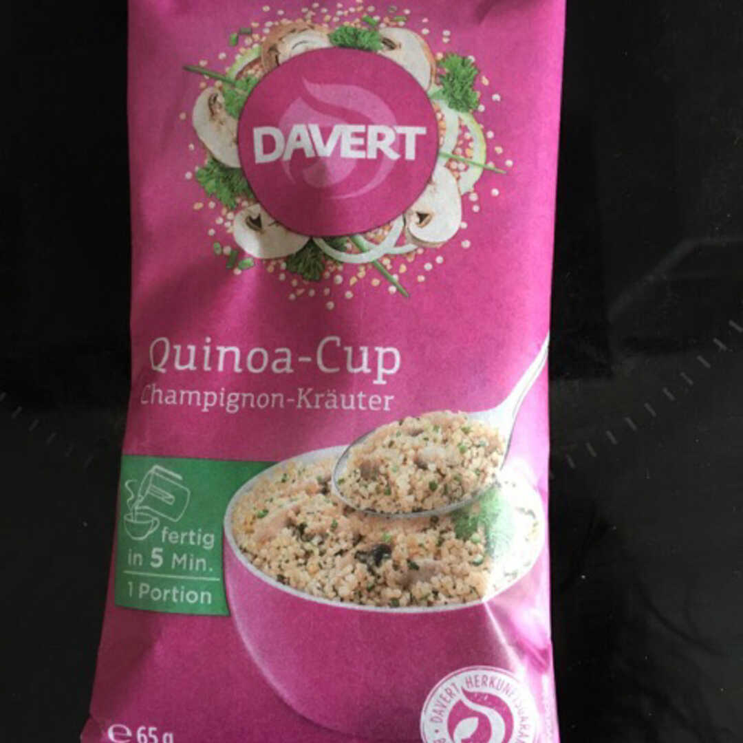 Davert Quinoa-Cup Champignon-Kräuter