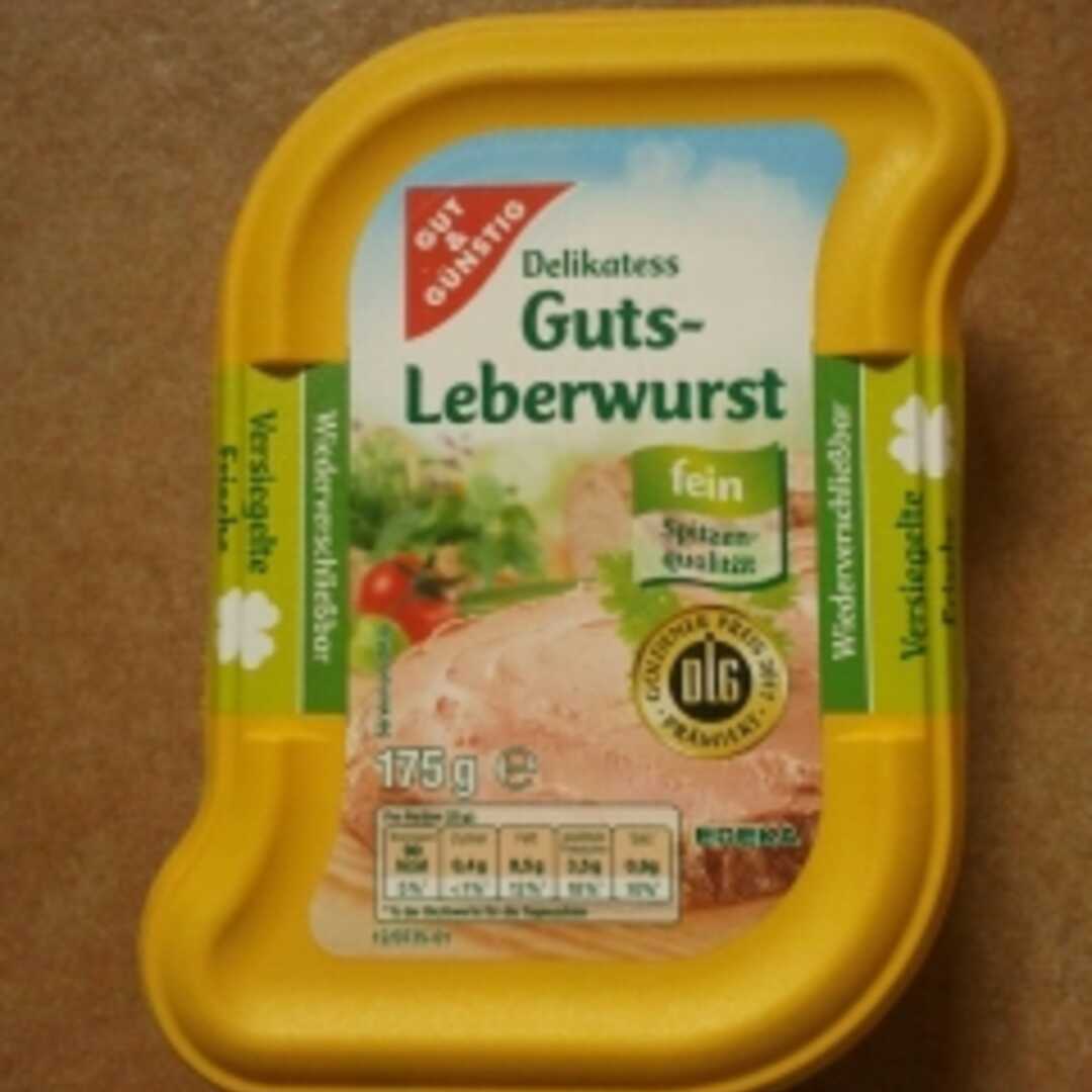 Gut & Günstig Delikatess Gutsleberwurst