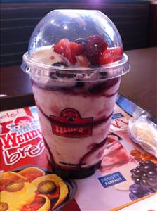 Wendy's Strawberry Frosty Shake (Small)