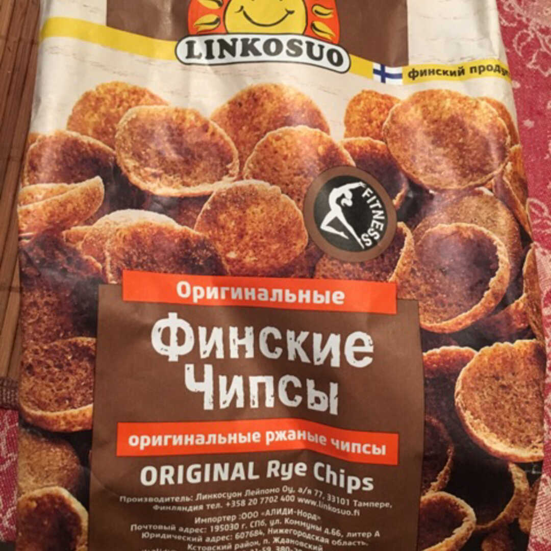 Linkosuo Ржаные Чипсы Калории и Пищевая Ценность