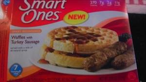 Smart Ones Smart Beginnings Waffles with Turkey Sausage
