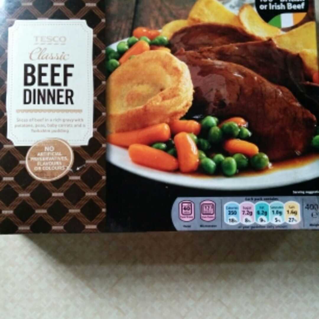 Tesco Classic Beef Dinner