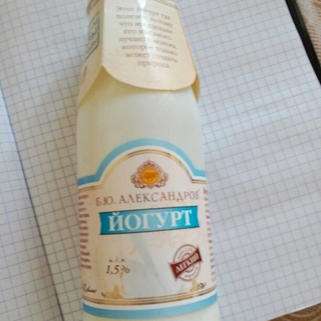 Б.Ю. Александров Йогурт 1,5%