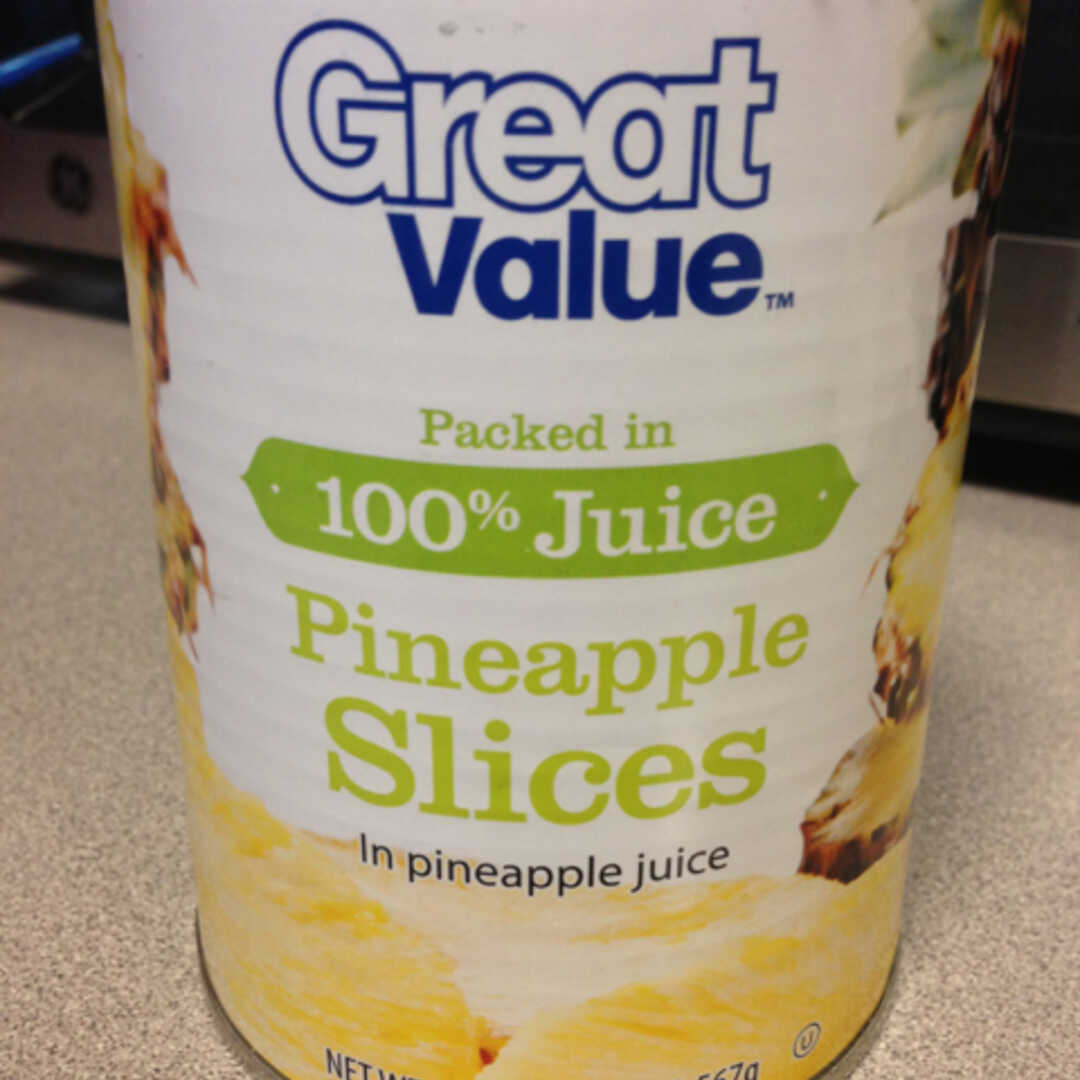 Great Value Pineapple Slices