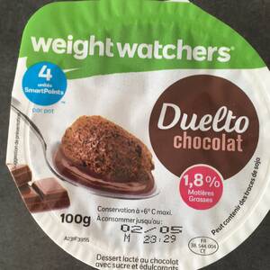 Weight Watchers Duelto Chocolat