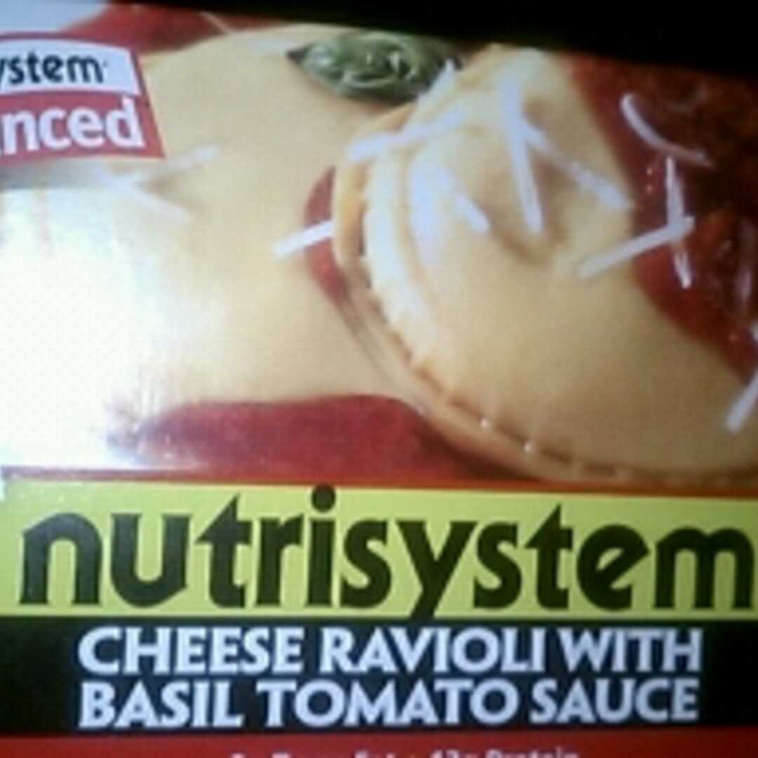 NutriSystem Cheese Ravioli with Basil Tomato Sauce