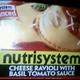 NutriSystem Cheese Ravioli with Basil Tomato Sauce