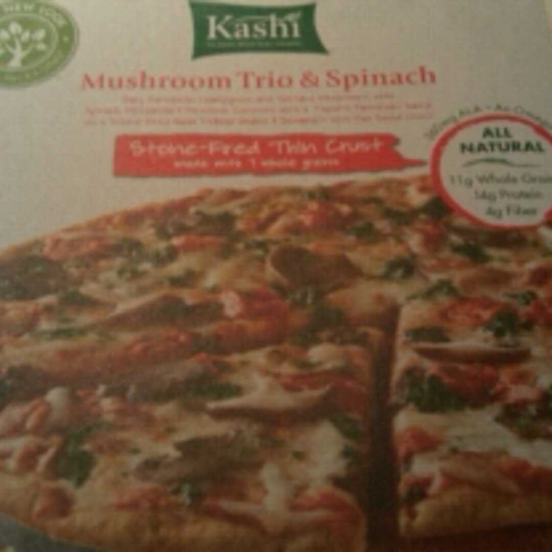 Kashi Mushroom Trio & Spinach Thin Crust Pizza