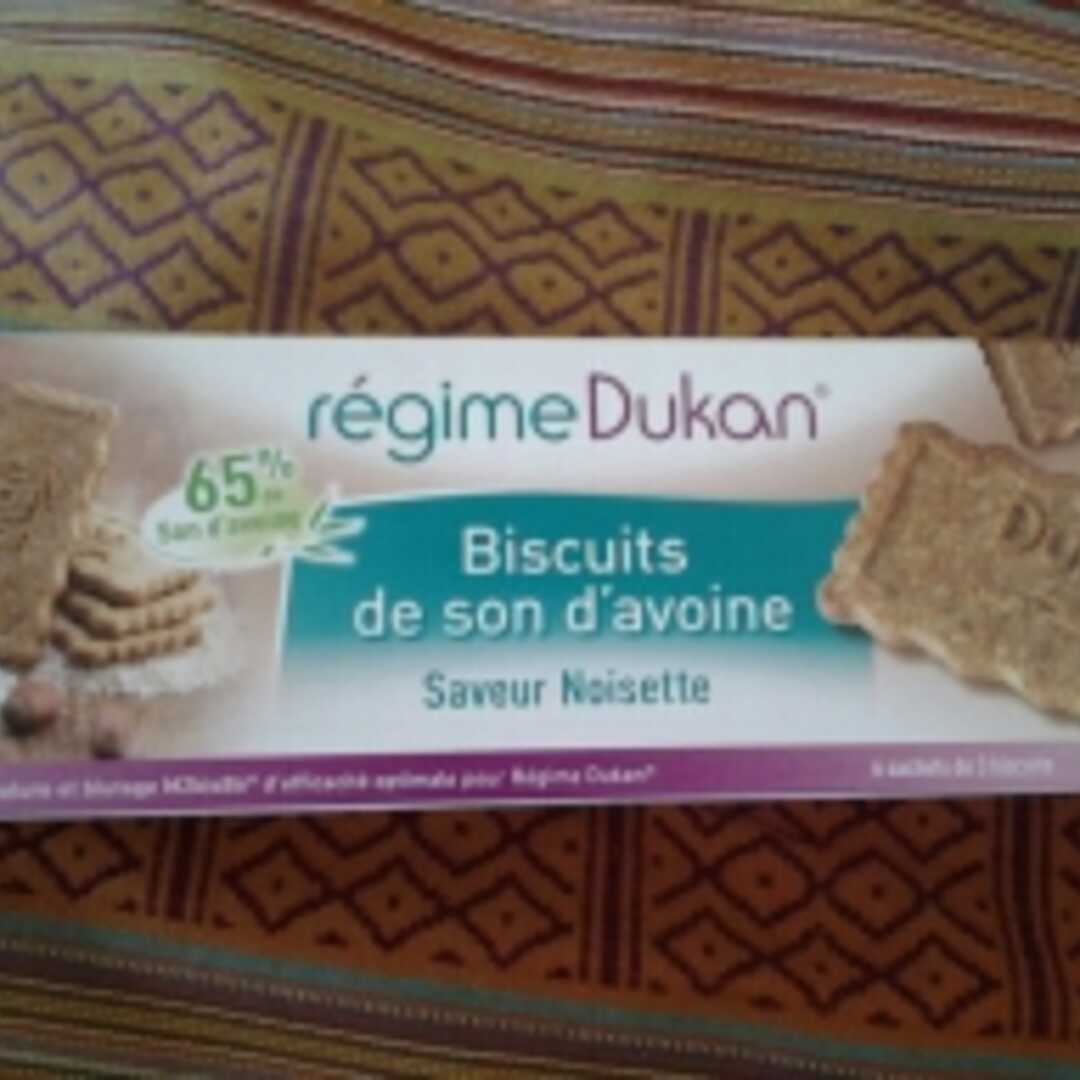 Biscuits de son d'avoine saveur noisette - Dukan