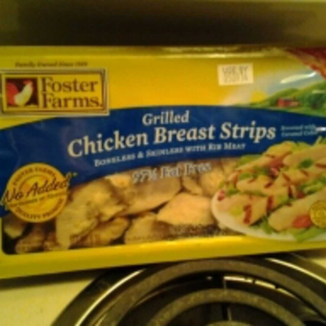 Foster Farms Grilled Chicken Breast Strips