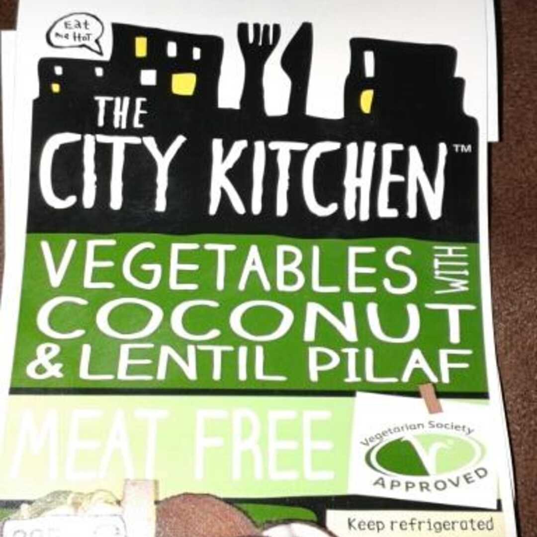 The City Kitchen Vegetables with Coconut & Lentil Pilaf