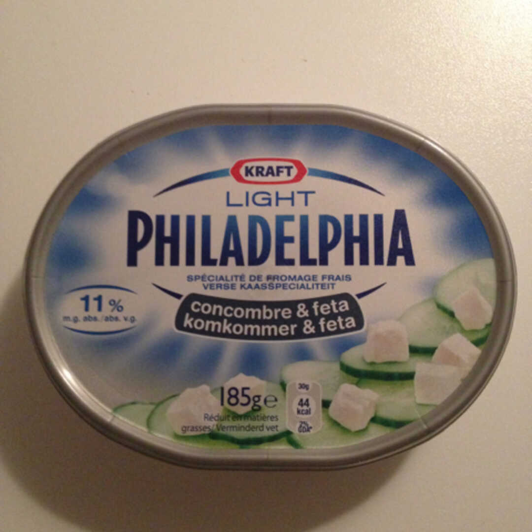 Philadelphia Light Komkommer & Feta
