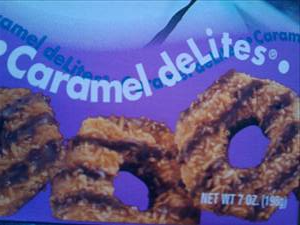 Girl Scout Cookies Caramel DeLites