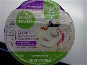 Simple Truth Greek Yogurt Blueberry Pomegranate
