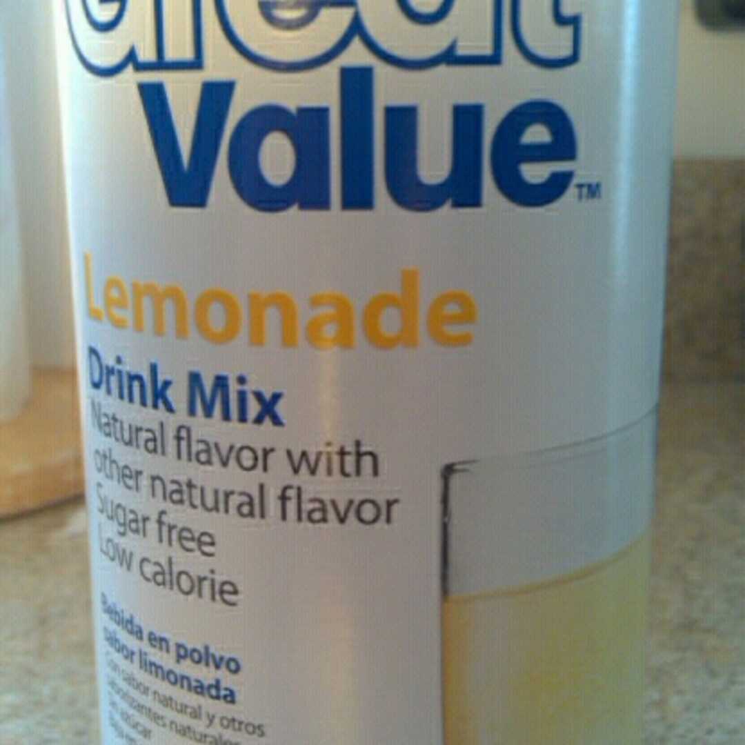 Great Value Sugar Free Lemonade Drink Mix