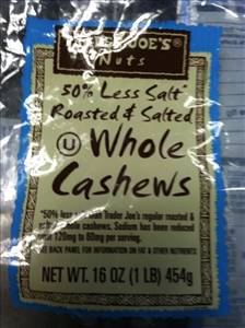 Trader Joe's Roasted & Salted Whole Cashews