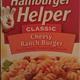 Betty Crocker Hamburger Helper - Cheesy Ranch Burger