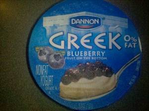 Dannon Greek Yogurt - Blueberry