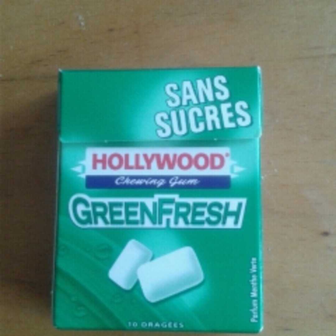 Chewing Gum Dragées sans sucre Green Fresh Hollywood