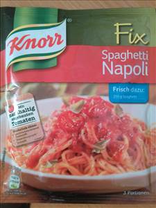 Knorr Fix für Spaghetti Napoli