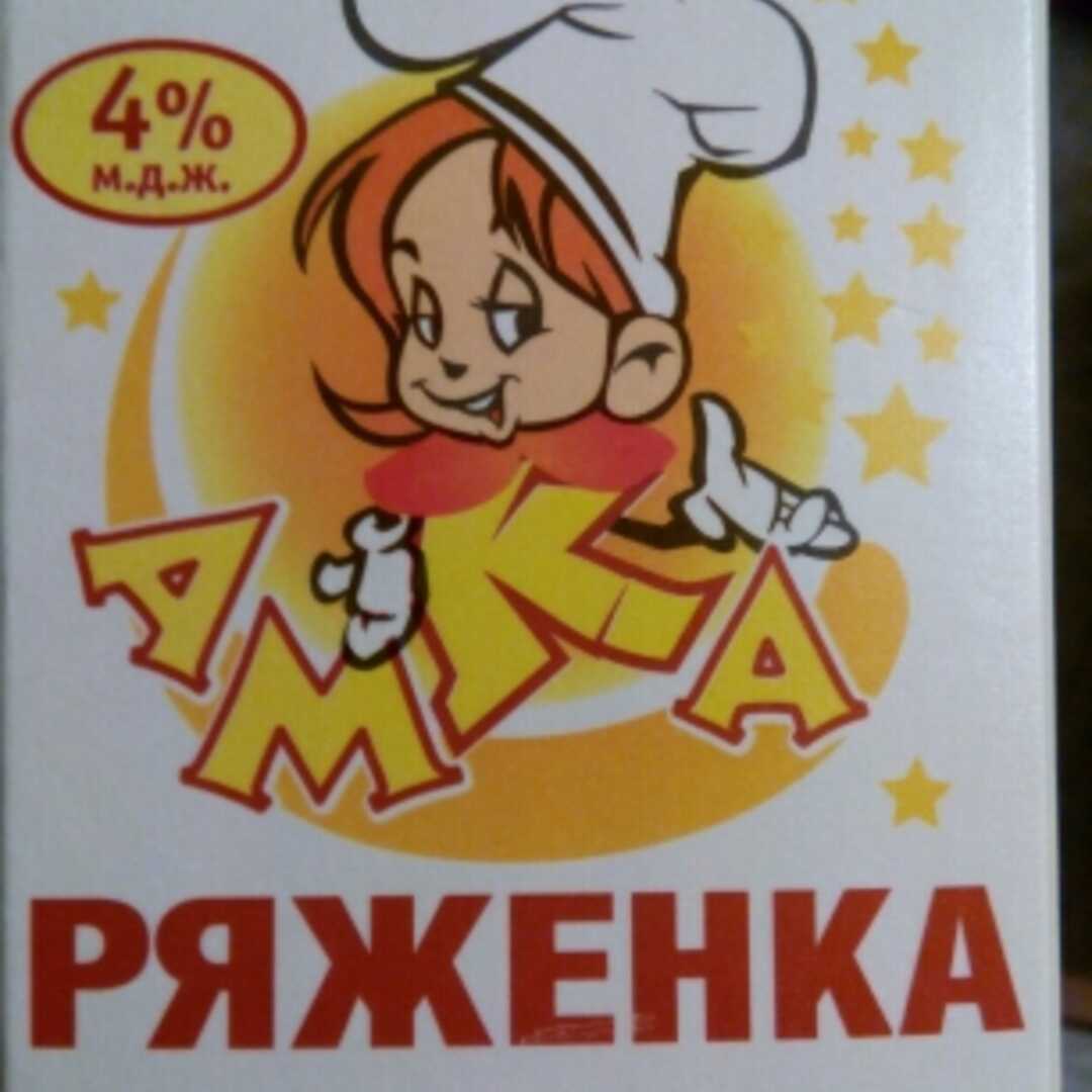 Амка Ряженка 4%