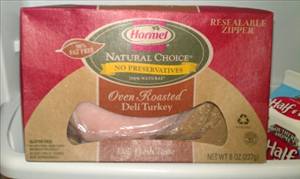 Hormel Natural Choice Sliced Oven Roasted Deli Turkey
