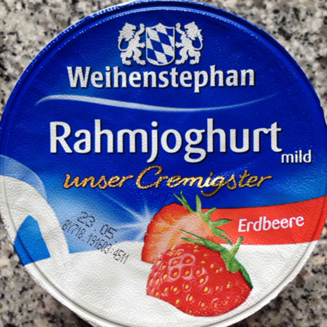Weihenstephan Rahmjoghurt Mild Erdbeere
