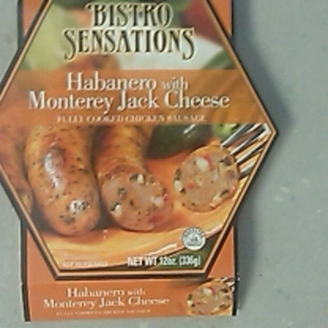 Bistro Sensations Chicken Sausage Habanero with Monterey Jack Cheese