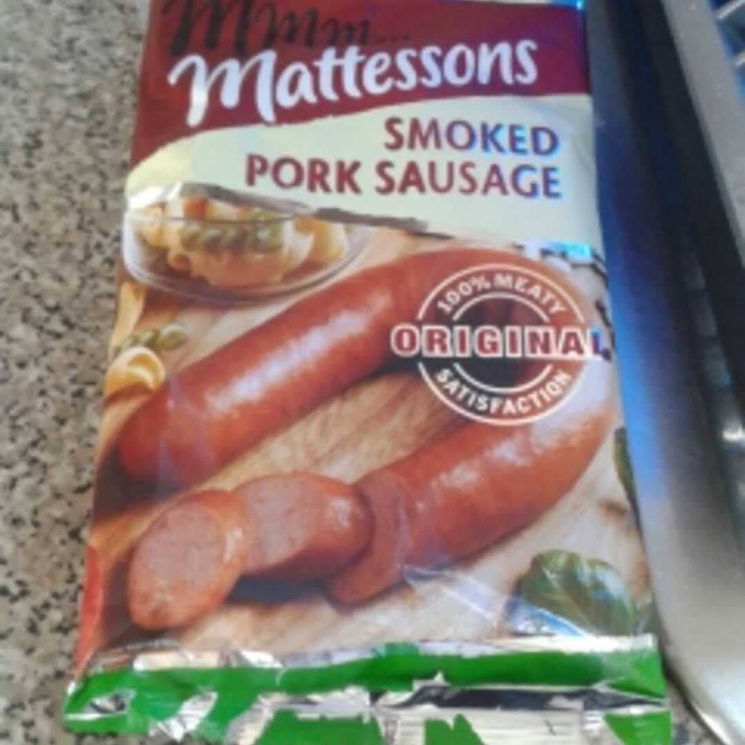 Mattessons Smoked Pork Sausage